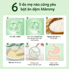 Bột Ăn Dặm Măm my  _( gạo Sữa yến mạch  )