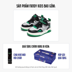 Giày thể thao Fandy Kids Air cổ cao Xanh GS8087G