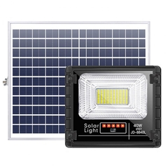 Đèn năng lượng mặt trời Jindian JD-8840L, Công suất 40W