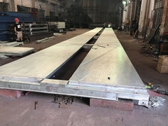 Hot Dipped Galvanized Heavy Duty Weighbridge Scale Test Truck Modular Movable