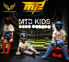 Găng tay boxing mini màu trắng cho trẻ em MTB 6oz 5.0