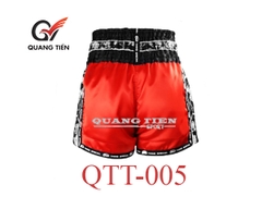 QUẦN MUAY THAI TWINS SKULL – ĐỎ (QTT-005)