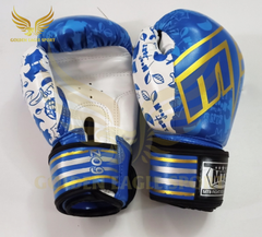 Găng tay boxing mini màu xanh cho trẻ em MTB 6oz 5.0