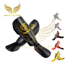 Giáp võ thuật bảo vệ ống chân  liền mu chân Pretorian đen trắng chính hãng