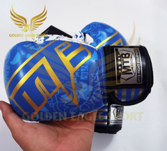 Găng tay boxing mini màu xanh cho trẻ em MTB 6oz 5.0