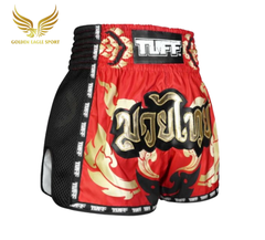 Quần TUFF Muay Thai "Kanok Yantra in Burgundy" QMTUFF - 013 chính hãng Thái Lan