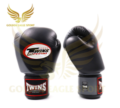 GĂNG TAY BOXING TWINS – BLACK (ĐEN)