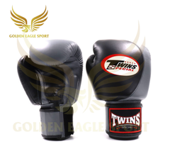 GĂNG TAY BOXING TWINS – BLACK (ĐEN)