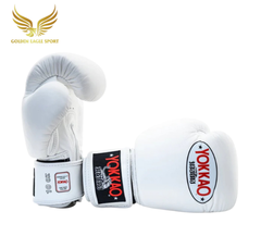 Găng Boxing YOKKAO Matrix – White BYGL-X-4