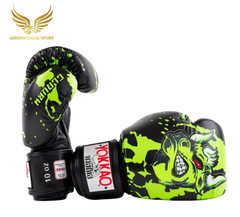 Găng Boxing YOKKAO FYGL-86-1 Angry Bull Boxing Gloves – Black