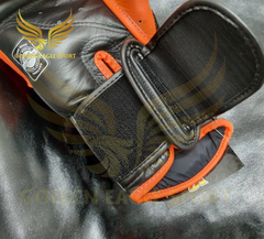 GĂNG TAY BOXING TWINS EXTRA DESIGN BGVL6 – ĐEN CAM