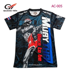 Áo Muay Thai thun lạnh chính hãng cao cấp QTMT-005