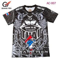 Áo Muay Thai thun lạnh chính hãng cao cấp QTMT-007
