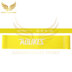 Dây Kháng Lực Mini Band, Bộ Dây Mini Band Cao Su Kháng Lực Tập Gym Chân Mông Aolikes
