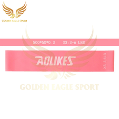 Dây Kháng Lực Mini Band, Bộ Dây Mini Band Cao Su Kháng Lực Tập Gym Chân Mông Aolikes