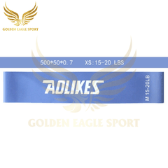 Dây Kháng Lực Mini Band, Bộ Dây Mini Band Cao Su Kháng Lực Tập Gym Chân Mông Aolikes