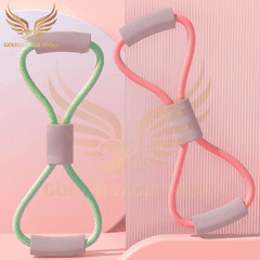 Dây Tập Kháng Lực Số 8 KB-110 Tập Gym Đa Năng, Dây Kháng Lực Tập Yoga Chất Liệu Silicone Bền Bỉ
