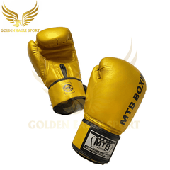 Găng tay Boxing MTB Max màu vàng đồng chính hãng siêu đẹp