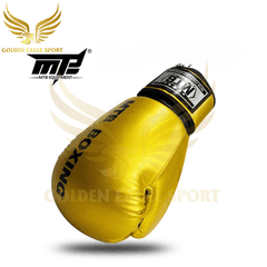 Găng tay Boxing MTB Max màu vàng đồng chính hãng siêu đẹp