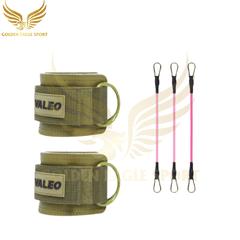 Quấn Cổ Chân Tập Gym Valeo Chất Liệu Da , Tập Chân Mông Với Cáp Chính Hãng VL-2201