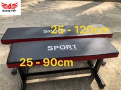 Ghế vớt tạ SPORT thiên long 2022 dài 115cm