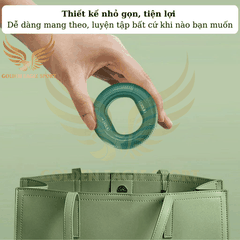 Vòng silicon tập cơ tay công thái học, cầm nắm luyện tập sức mạnh ngón tay phục hồi chức năng