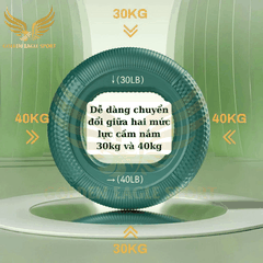 Vòng silicon tập cơ tay công thái học, cầm nắm luyện tập sức mạnh ngón tay phục hồi chức năng