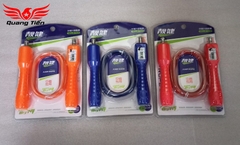 Dây nhảy thể dục lõi thép 1103 bền nhẹ cao cấp có đếm số tự động