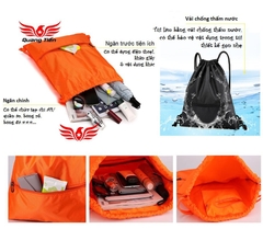 Túi vải dù, dây rút thể thao đa năng cao cấp kháng nước