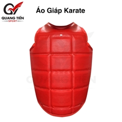 Áo giáp ngực karate cao cấp dày dặn thi đấu
