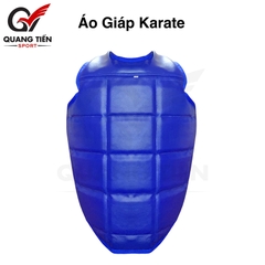 Áo giáp ngực karate cao cấp dày dặn thi đấu