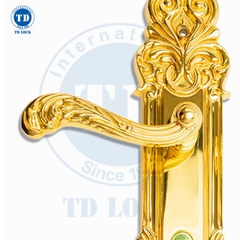 KHÓA TAY GẠT CỬA GỖ CORONA - BPH-184284-G CỬA SẢNH GOLD