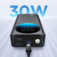 Sạc dự phòng 30w Joyroom PBF02 PBF03 tặng kèm cáp C 0.25m Power Bank dùng cho điện thoại , máy tính bảng