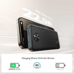 Sạc dự phòng Joyroom PBF15 sạc nhanh 22.5W Digital Display Fast Charging Power Bank dùng cho điện thoại iPhone, Samsung