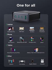 Củ sạc Joyroom GaN Ultra TCG05 sạc nhanh 140W dùng cho Laptop, iPhone, Samsung