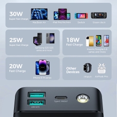 Sạc dự phòng 30w Joyroom PBF02 PBF03 tặng kèm cáp C 0.25m Power Bank dùng cho điện thoại , máy tính bảng