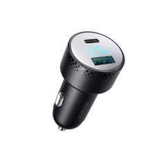 Tẩu sạc ô tô Joyroom CCD01 53W 2 cổng sạc A+C màn hình hiển thị Digital Display Car Charger dùng cho xe hơi