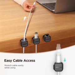 Bộ cố định dây Joyroom ZS368 nam châm Magnetic Cable Organizer bộ 3 cái