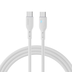 Cáp sạc Joyroom S-CC100A13 Premium Series 100W Type-C to Type-C Fast Charging Data Cable  2m-White