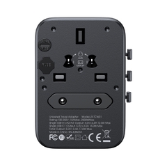 Cóc sạc 65W du lịch Joyroom TCW02 Universal Travel Adapter đa năng