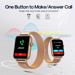 Đồng hồ thông minh Joyroom FT5 Classic Series Smart Watch tích hợp hơn 80 môn thể thao và đo sức khỏe nhịp tim, huyết áp, SPO2 màn hình 1.83