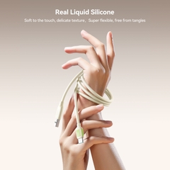 Cáp sạc Joyroom A53 Fluorescent A53 sạc nhanh 60W truyền dữ liệu C to C dùng cho iPhone, iPad