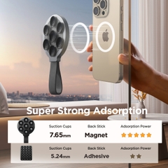 Giá đỡ từ tính silicone hút chân không Joyroom ZS393 Magnetic Suction Phone Mount