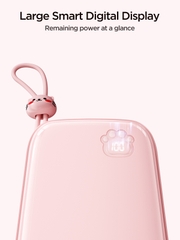 Sạc dự phòng iPhone Joyroom Cuties 22.5W Plus 20000mAh tích hợp 2 dây sạc USBC + iPhone