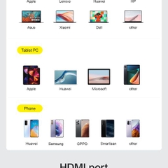 Cáp chuyển đổi Joyroom SY-35L1 Lightning to HDMI 4K mirroring cable