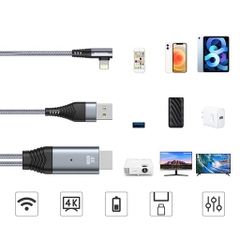 Cáp chuyển đổi Joyroom SY-35L1 Lightning to HDMI 4K mirroring cable
