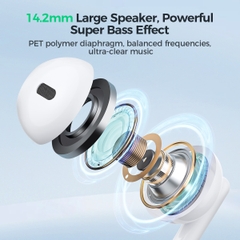 Tai nghe iPhone có dây Joyroom EW01 cổng 3.5mm Earbuds kiểu dáng Airpod dùng cho điện thoại, laptop, máy tính