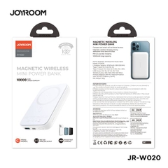Sạc dự phòng iPhone Joyroom W020 công suất 20W-10000mAh nam châm magsafe với nhiều màu sắc tặng kèm cáp sạc