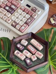 Bộ keycap Cat Coffe (MOA / PBT Dyesub)