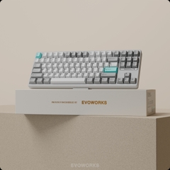 Evo80 - Bàn phím cơ nhôm CNC cao cấp - Kết nối 3 chế độ